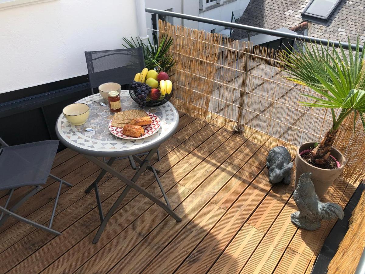 Appartement Centre-Ville Avec Terrasse Rustique Vannes Exteriör bild