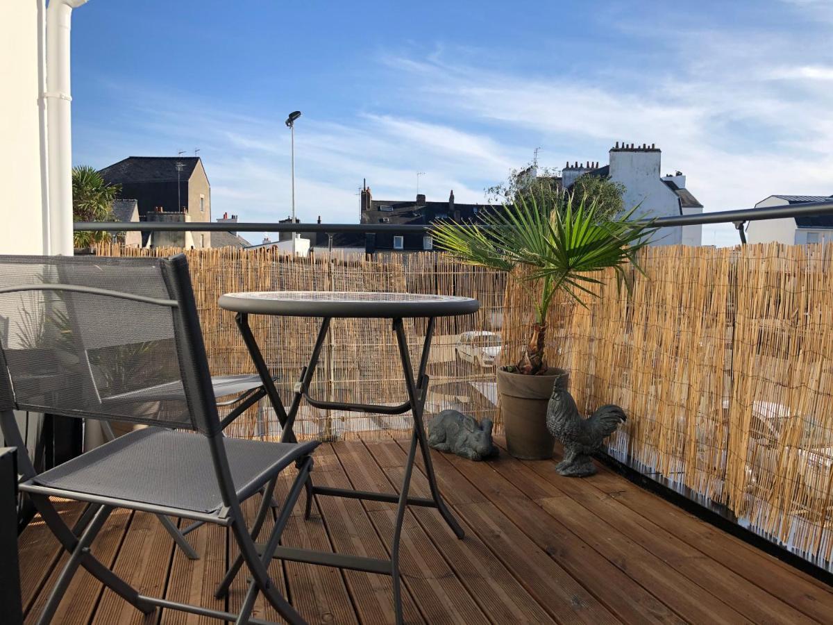 Appartement Centre-Ville Avec Terrasse Rustique Vannes Exteriör bild